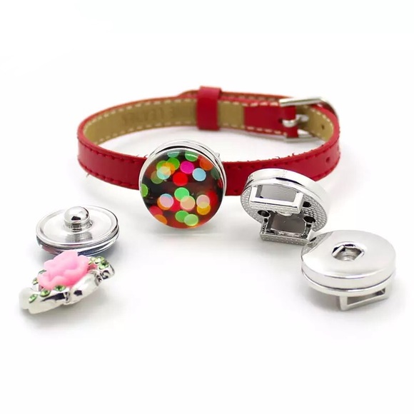 Snap button bracelet - Picture 3 of 7